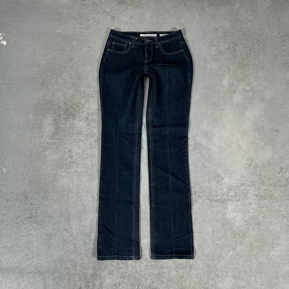 Slim Straight Mid Rise Jones New York Women’s Stretch Fitted Jeans Size: 2